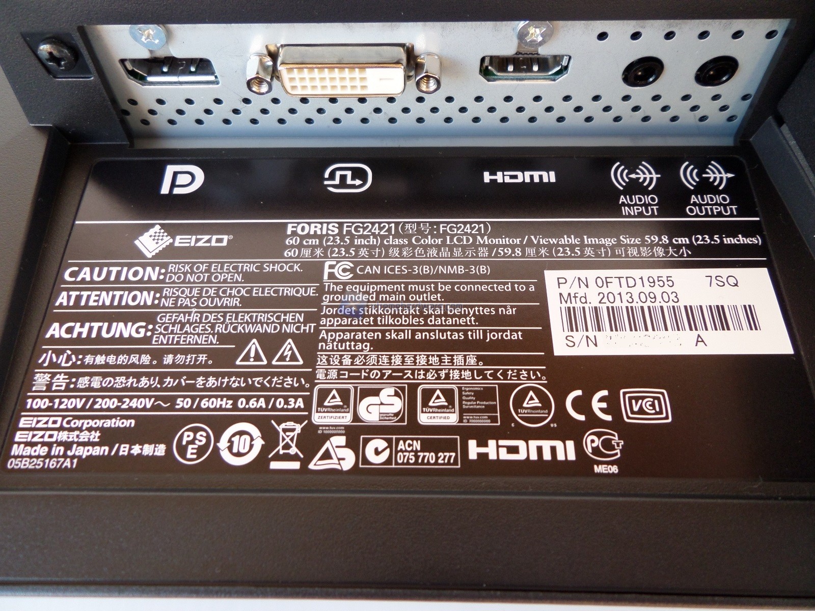 EIZO FG2421 13